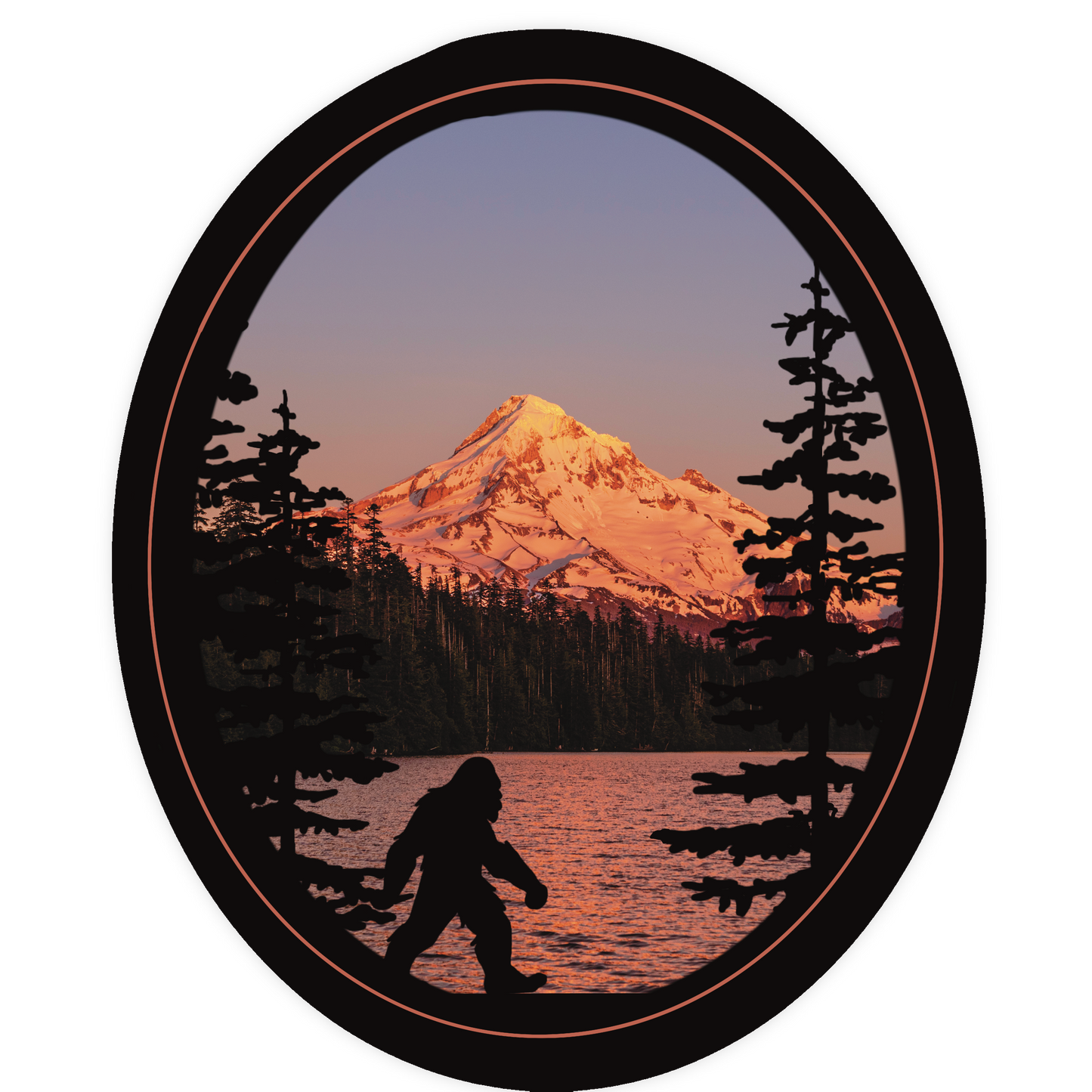 Lost Lake Sasquatch Sticker