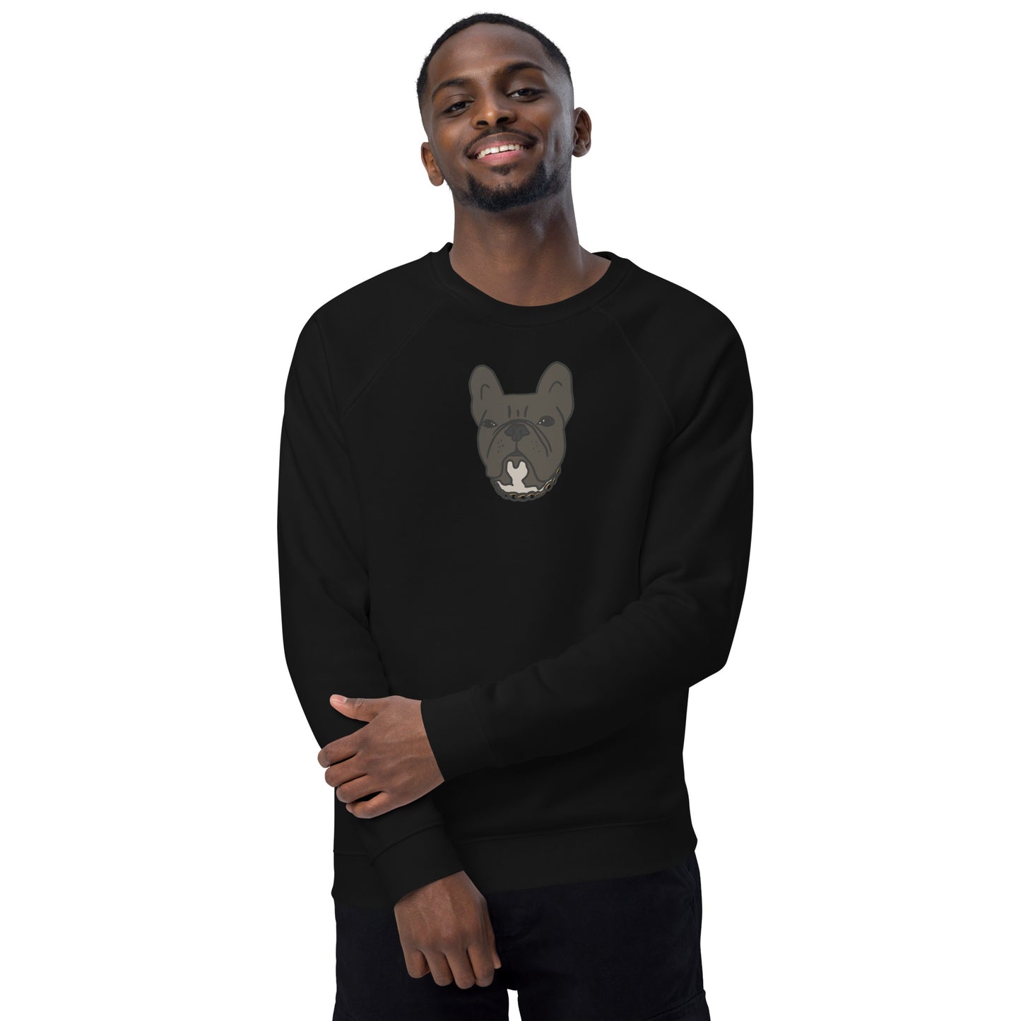 Frecnhie-tude Unisex organic raglan sweatshirt