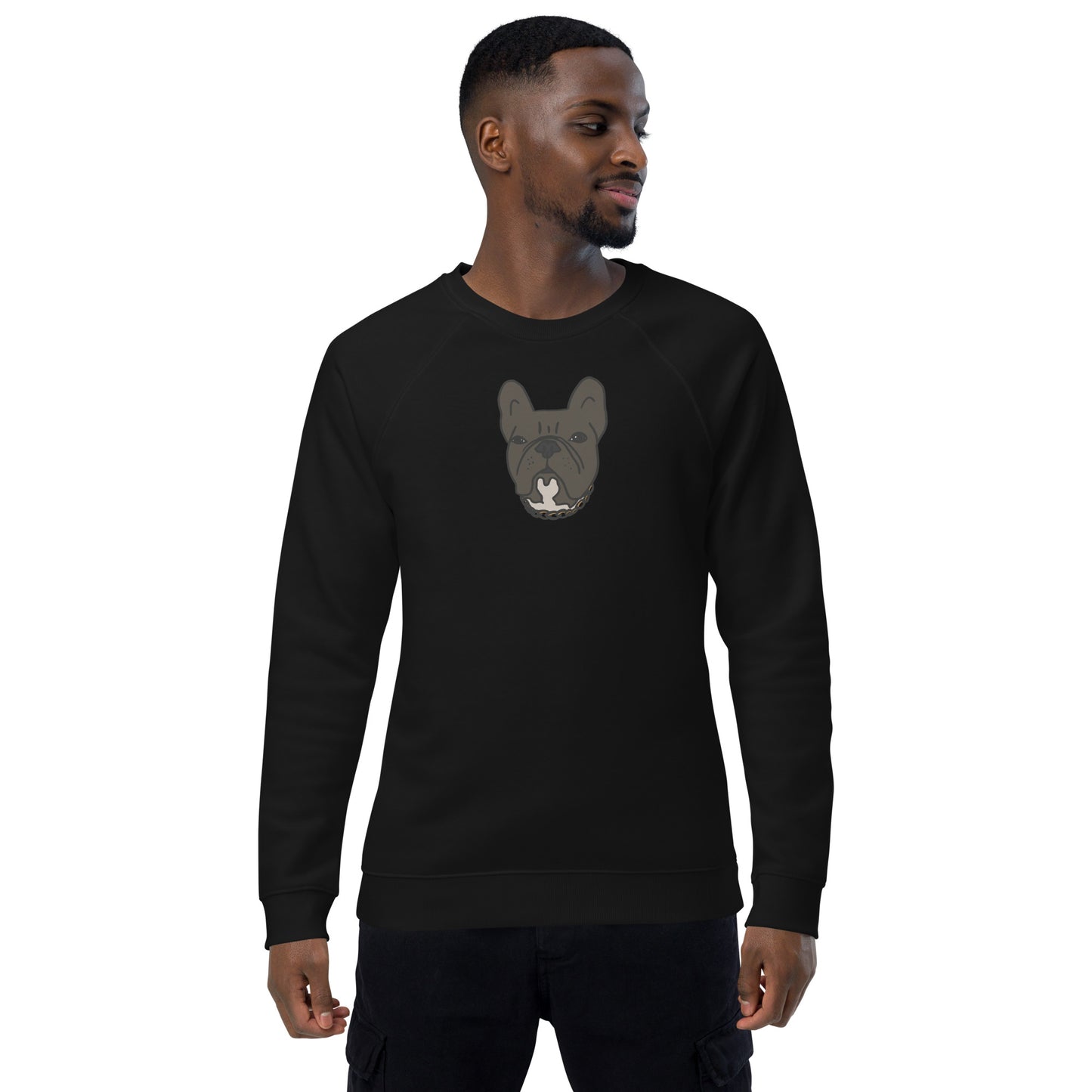 Frecnhie-tude Unisex organic raglan sweatshirt